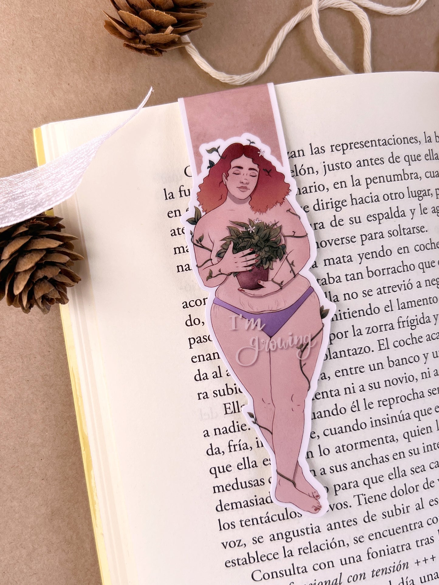 Growing Magnetic Bookmark