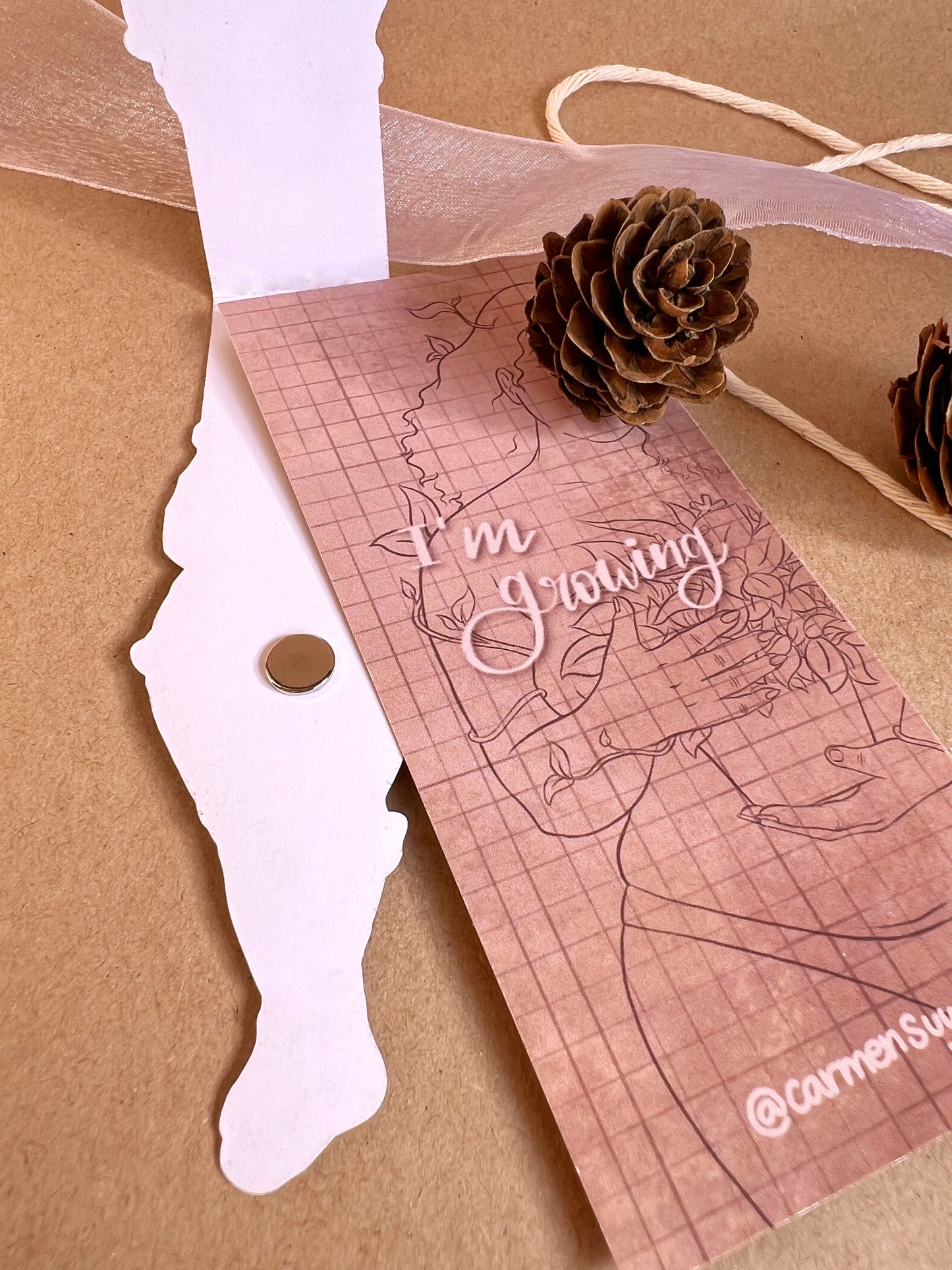 Growing Magnetic Bookmark