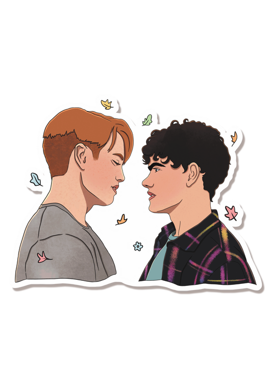 Nick & Charlie Sticker