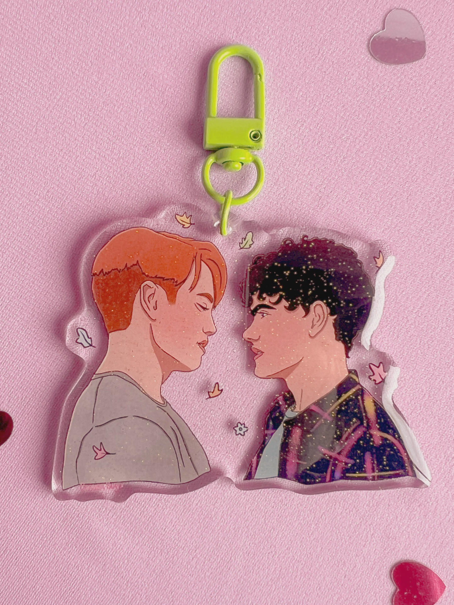 Nick and Charlie Keychain